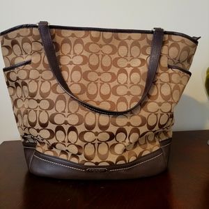 Coach Logo Tote